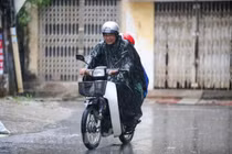 Đón gió mùa Đông Bắc, nhiều khu vực Bắc Bộ chuyển mưa