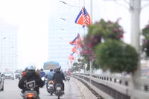 Hà Nội: Rợp cờ hoa chào đón Hội nghị Thượng đỉnh Mỹ-Triều