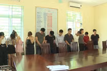 Vĩnh Phúc: 12 “nam thanh nữ tú” sử dụng ma túy trong quán karaoke Thiên Thai