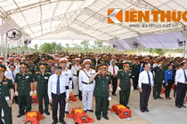 An táng hơn 100 hài cốt liệt sĩ tại Bình Dương