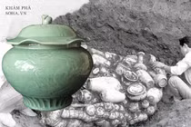 Đào huyệt thấy bình lá sen, đội khảo cổ tá hỏa phát hiện sự thật sốc 