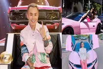 Dân mạng chú ý dàn siêu xe "chói mắt" của loạt sao showbiz
