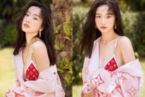 Chán làm nàng thơ, hot girl Việt kiều thả dáng khoe vòng 1