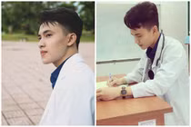 Nam thần trường Y có góc nghiêng thần thánh “đốn tim” dân tình