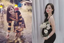 “Hot girl dân tộc” từng gây bão lộ nhan sắc khi mang thai