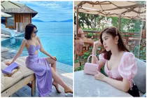Hot girl mới trong làng rich kid Việt nhan sắc ngày càng lên hương