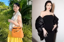 “Hot girl 50 tỷ” bầu “vượt mặt” vẫn mặc đẹp không thua kém ai