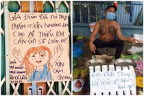 Tấm biển “nhường đồ ăn” ở Sài Gòn khiến netizen cảm động