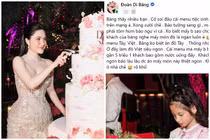 Sinh nhật tiền tỷ bị chê “phèn”, Đoàn Di Băng phản ứng gay gắt