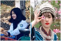 “Em gái bán lê” Hà Giang trổ mã xinh đẹp ở tuổi 20