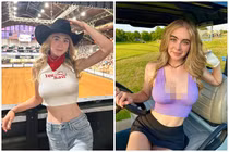 Vẻ nóng bỏng khó cưỡng của mỹ nhân làng golf nổi tiếng