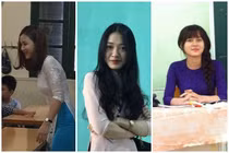 Bị chụp lén, dàn giáo viên hot girl nổi như cồn trên MXH