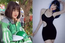 “Nữ tài xế Grabbike” một thời “lột xác” ngoại hình không nhận ra