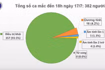 Thêm 1 chuyên gia người Nga mắc COVID-19, Việt Nam có 382 ca bệnh