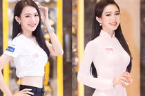 Vẻ rạng ngời của bản sao Đặng Thu Thảo trước chung kết HHVN 2020 