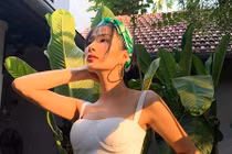 Á hậu Hoàng Thùy lên tiếng khi bị nghi sửa mũi