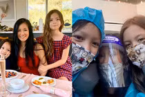 Hồng Nhung đưa con về nước sau 5 tháng mắc kẹt ở Mỹ