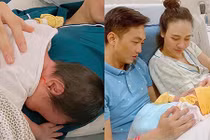 Đàm Thu Trang khoe khoảnh khắc đáng yêu của con gái