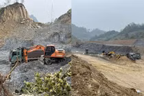 Bắt 3 đối tượng khai thác khoáng sản trái phép, thu lợi 13 tỷ