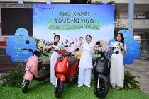 Xe máy điện VinFast ‘khuấy đảo’ trường học Nhỏ gọn, cá tính thân thiện
