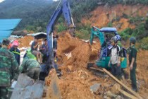 Tìm thấy nạn nhân thứ 3 trong vụ sạt lở núi ở Khánh Hòa 