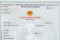 Bi hài những vụ án loạn giấy khai sinh