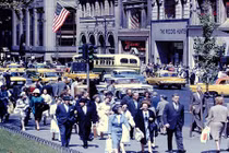 Ảnh màu đặc biệt về thành phố New York những năm 1960