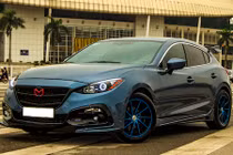 Cận cảnh Mazda 3 hatchback độ "khủng" nhất Hà Nội