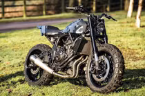 "Soi" môtô hoài cổ Yamaha XSR700 độ scrambler cày đất