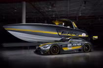 Mercedes ra mắt du thuyền phong cách xe đua AMG GT3