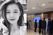 Người hâm mộ khóc khi đến viếng nữ ca sĩ Sulli