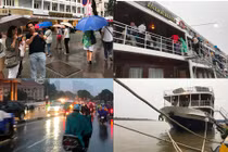 Cận cảnh tàu nhà hàng, du lịch ở TP.HCM ngưng hoạt động vì bão số 12