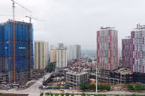 Ảnh biệt thự, chung cư phát triển như nấm ở quận Hà Đông