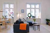 Căn hộ 40m2 bố trí nội thất hiện đại và vô cùng khéo léo