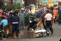 Bắt tạm giam tài xế xe tải tông chết thai phụ và bé gái