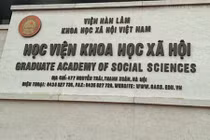 Học viện Khoa học Xã hội lý giải sai phạm trong đào tạo tiến sĩ