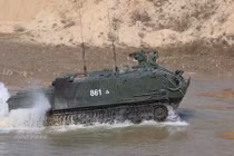 Lính dù Nga tập trận quyết liệt với BMD-4M, BTR-MDM