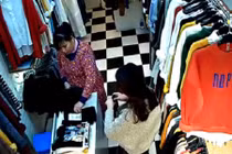 Công an Hà Nội truy tìm hai tên trộm giữa ban ngày