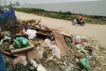 Con đường 62 tỷ nhếch nhác: Công ty TNHH Phát triển đô thị Nam Thăng Long đổ tại dân