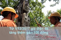 Giá điện năm 2018 sẽ quyết định tăng ra sao?