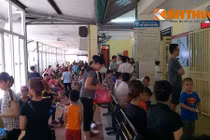Bệnh nhi nhập viện, người nhà kiệt sức vì nắng nóng đỉnh điểm