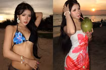 Mới đầu năm, Xuân Ca chiêu đãi fan loạt ảnh đi biển gợi cảm