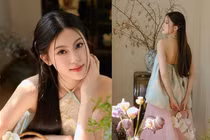 Bạn gái HIEUTHUHAI khoe ảnh diện yếm, khoe lưng trần gợi cảm