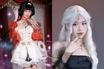 Nữ streamer gây sốt với những pha biến hình “ảo ma”