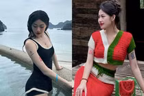 Danh tính gái xinh nổi tiếng vì cuồng dưa hấu