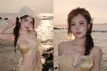 TikToker Ngân Hà diện bikini thả dáng “sửa soạn tâm hồn đẹp” chào hè