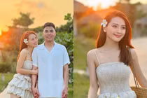 MC Huyền Trang VTV tung ảnh tình tứ với bạn trai cầu thủ