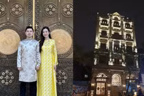 Cận cảnh căn biệt thự tráng lệ nhà Hoa hậu Đỗ Mỹ Linh
