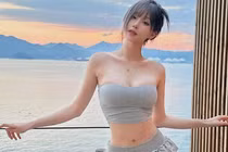 Ngắm nhan sắc hot girl nổi từ thời học sinh có 1 triệu follow