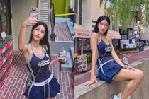 Xuống phố cafe, DJ quyến rũ bậc nhất Hàn Quốc khiến fan rung động